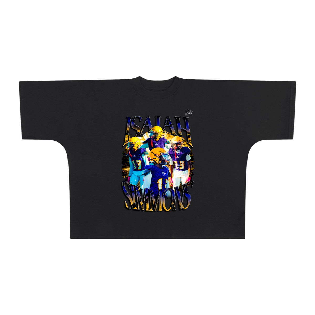 Isaiah Simmons Premium Drop Shoulder/Boxy Tee