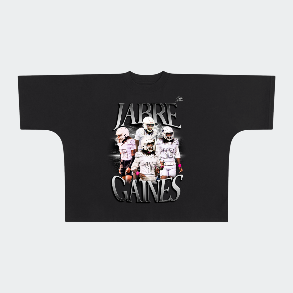 Jabre Gaines Premium Drop Shoulder/Boxy Tee