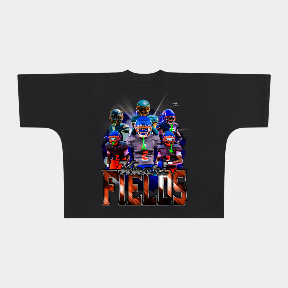 Khari Fields Premium Drop Shoulder/Boxy Tee