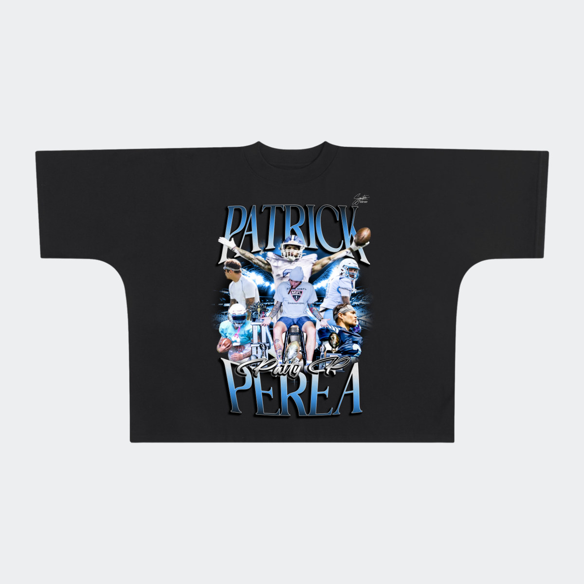Patrick Perea Premium Drop Shoulder/Boxy Tee