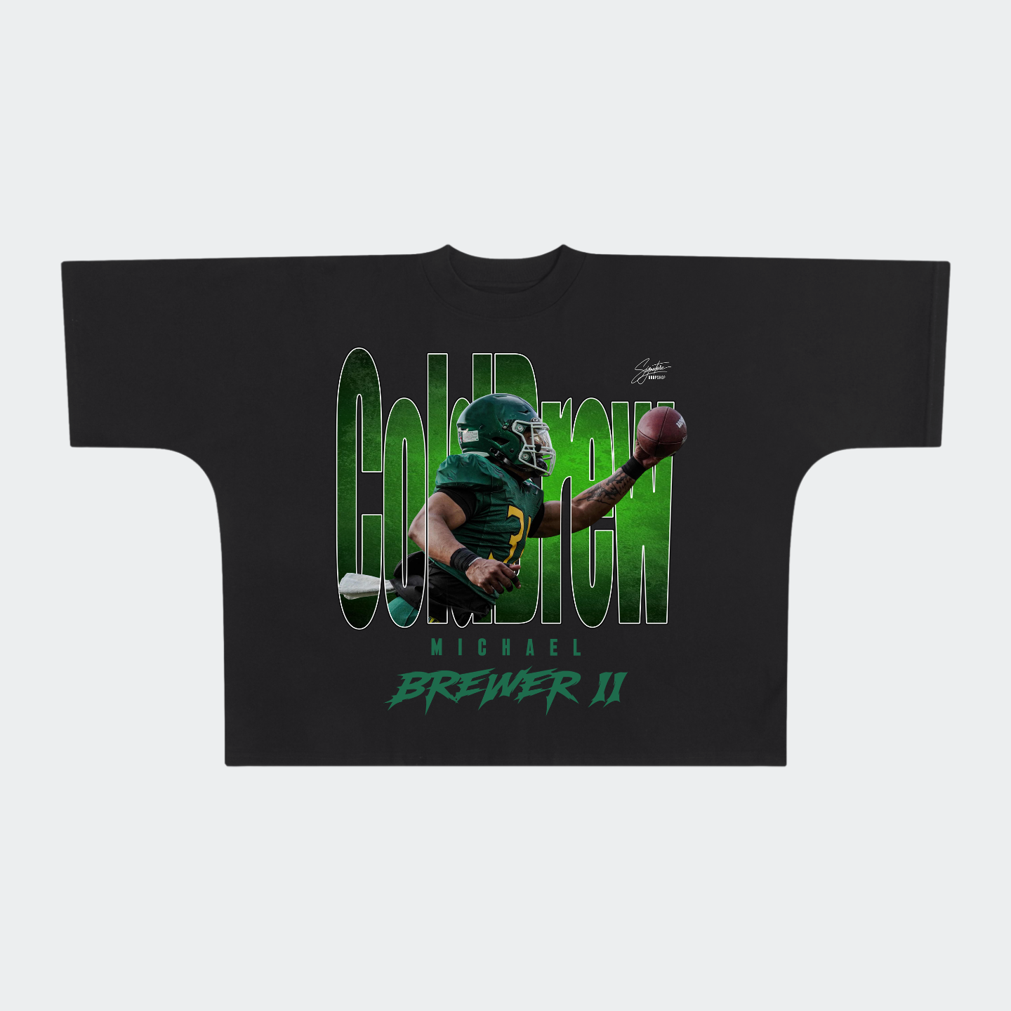 Michael Brewer II Premium Drop Shoulder/Boxy Tee