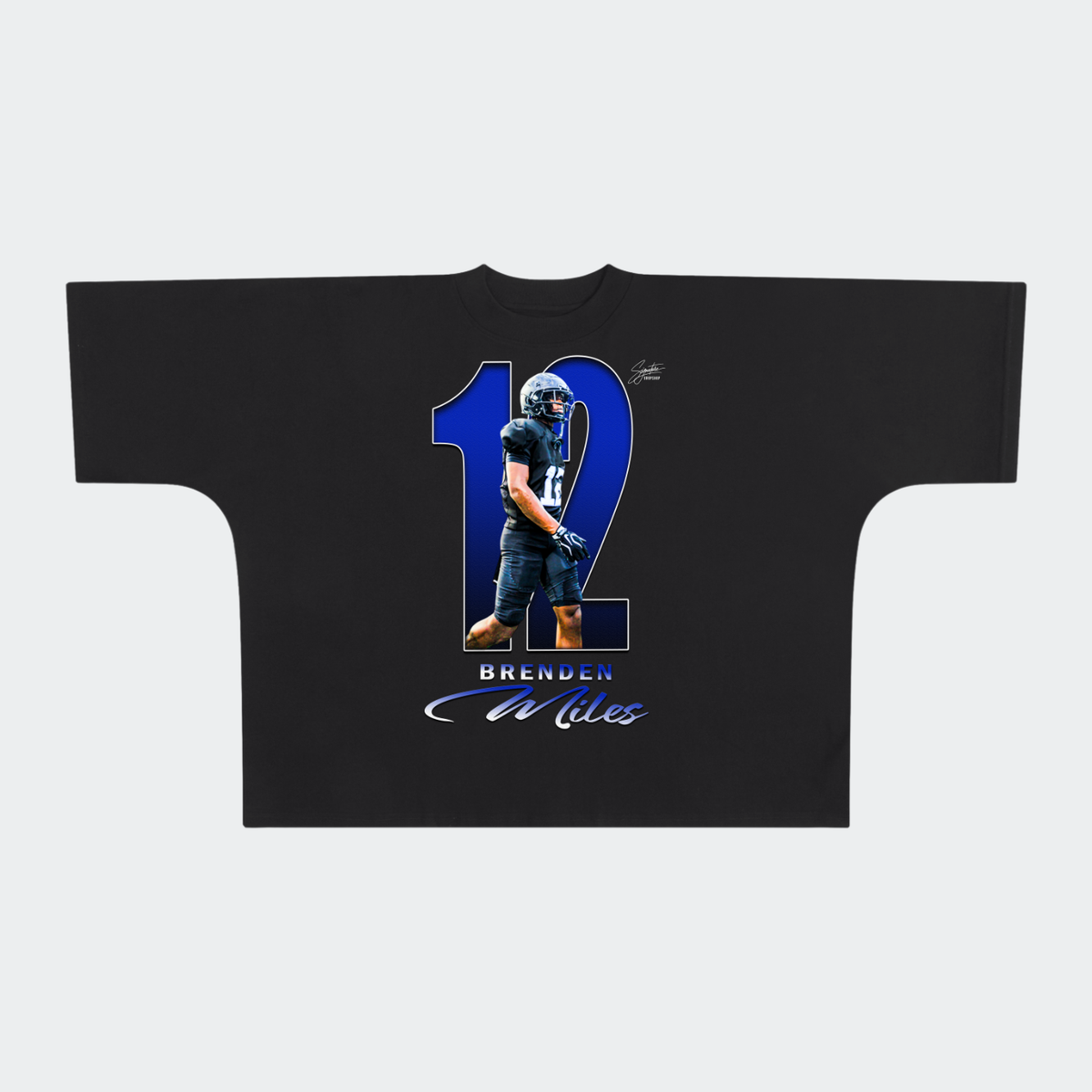 Brenden Miles Premium Drop Shoulder/Boxy Tee