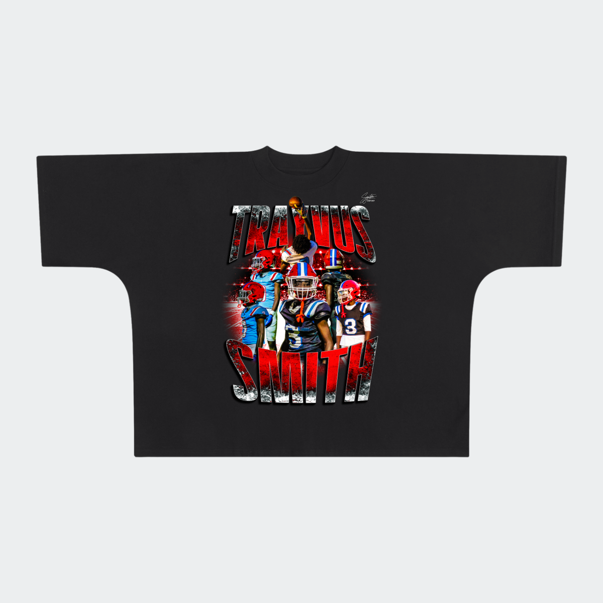 Trayvus Smith Premium Drop Shoulder/Boxy Tee
