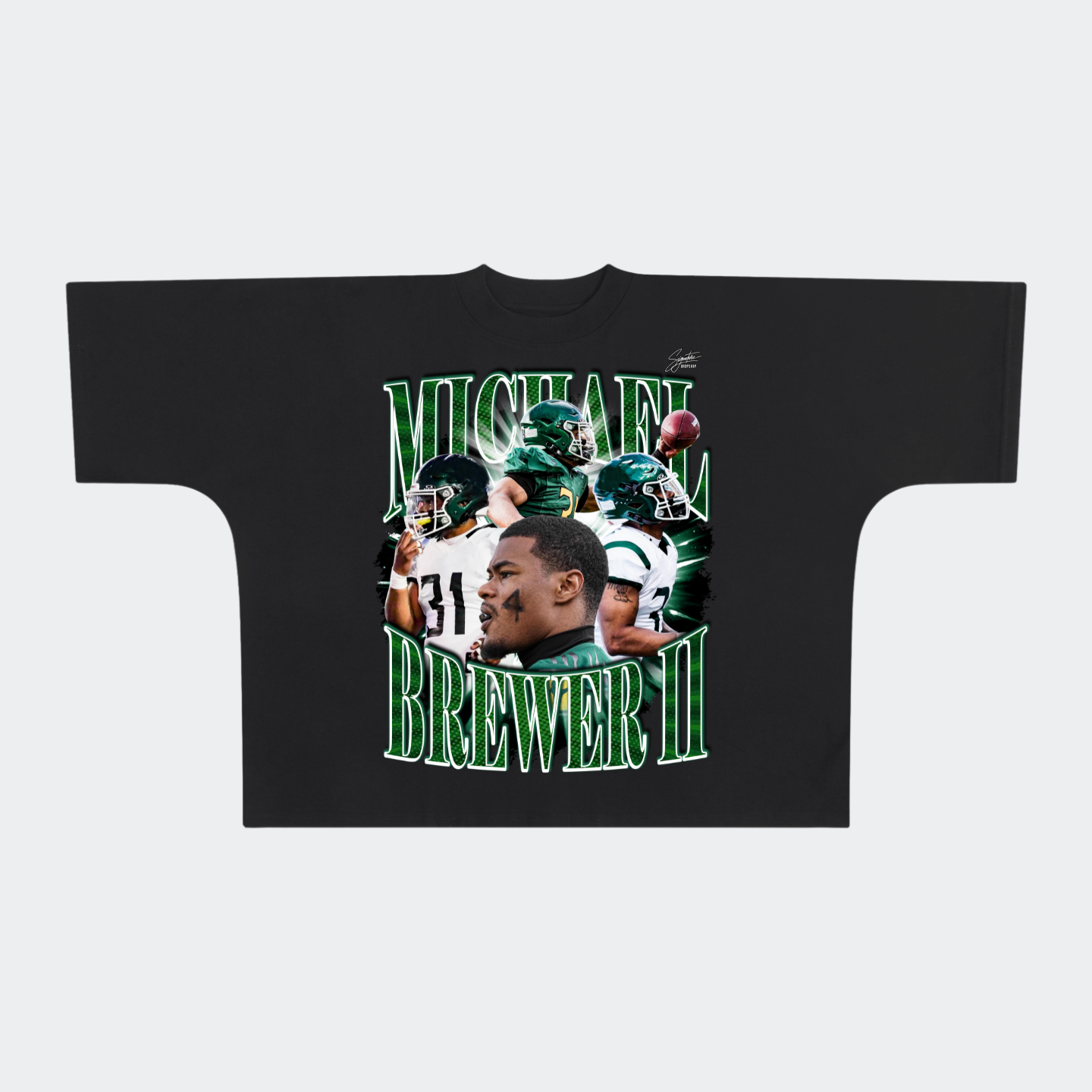 Michael Brewer II Premium Drop Shoulder/Boxy Tee