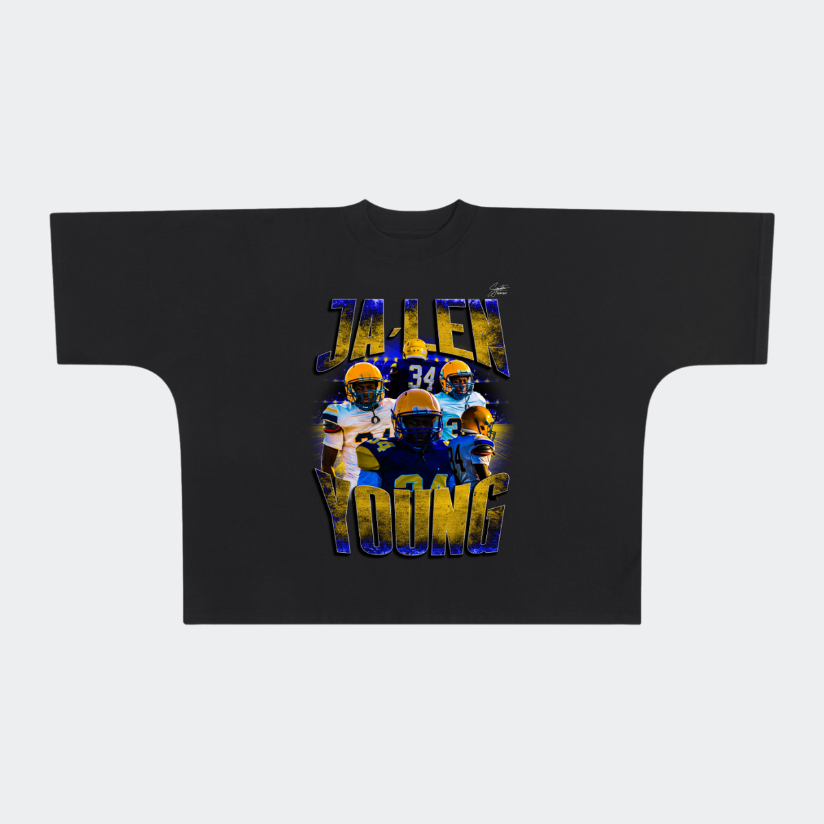 Ja’len Young Premium Drop Shoulder/Boxy Tee