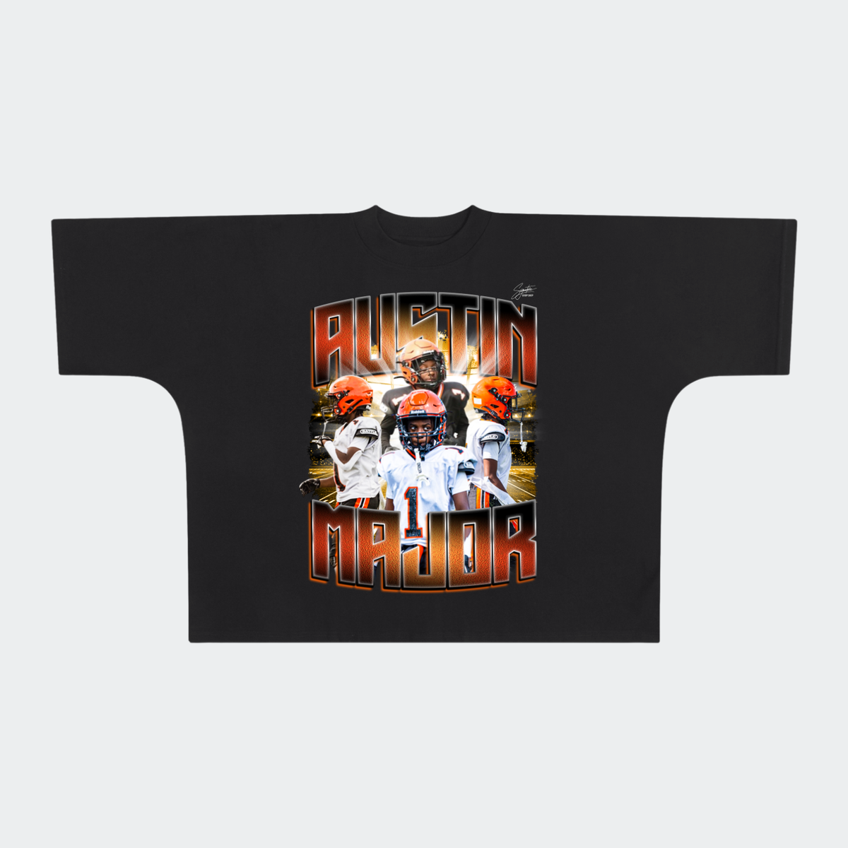 Austin Major Premium Drop Shoulder/Boxy Tee