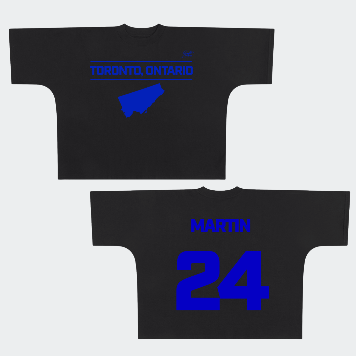 Omarion Martin Premium Drop Shoulder/Boxy Tee
