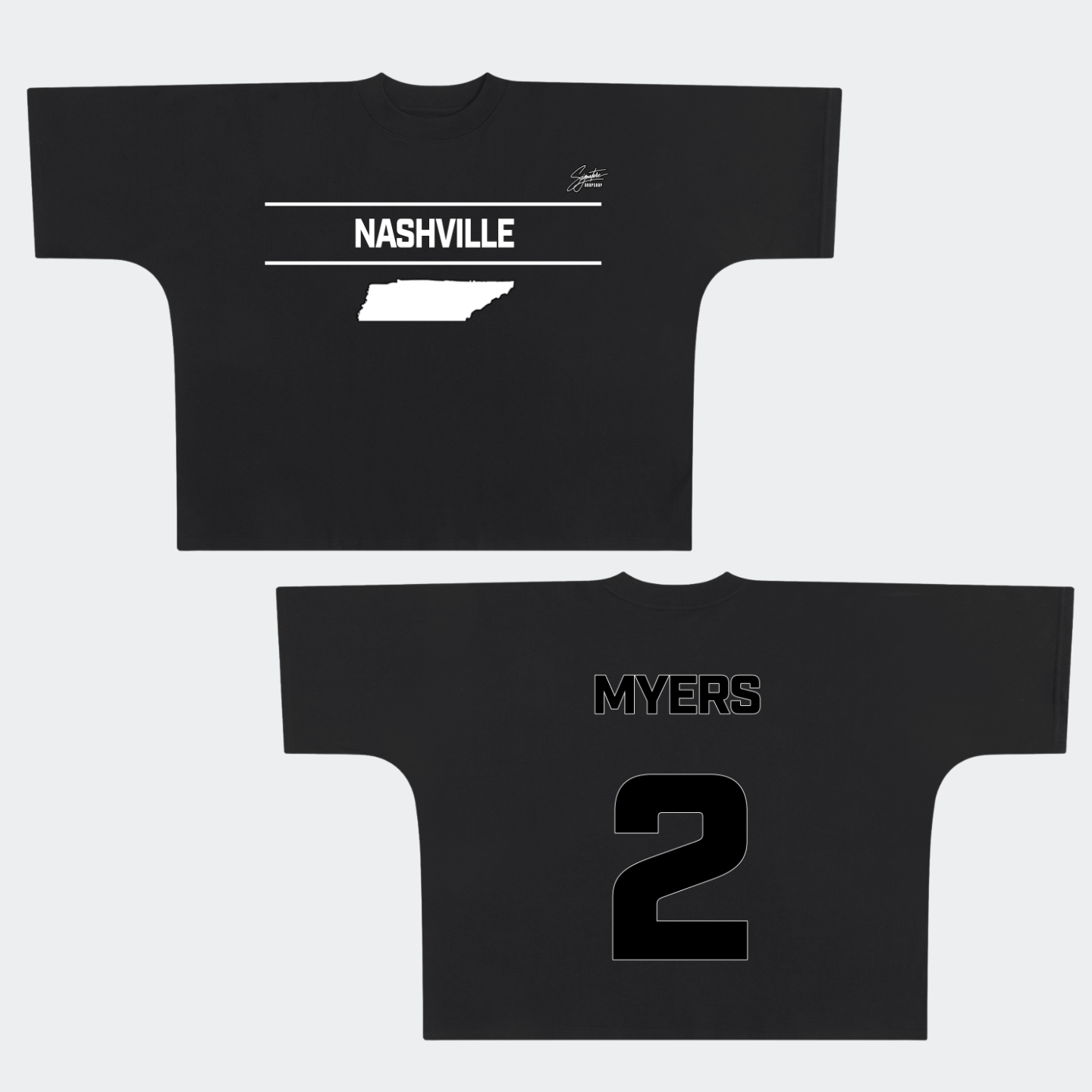 Jarren Myers Premium Drop Shoulder/Boxy Tee