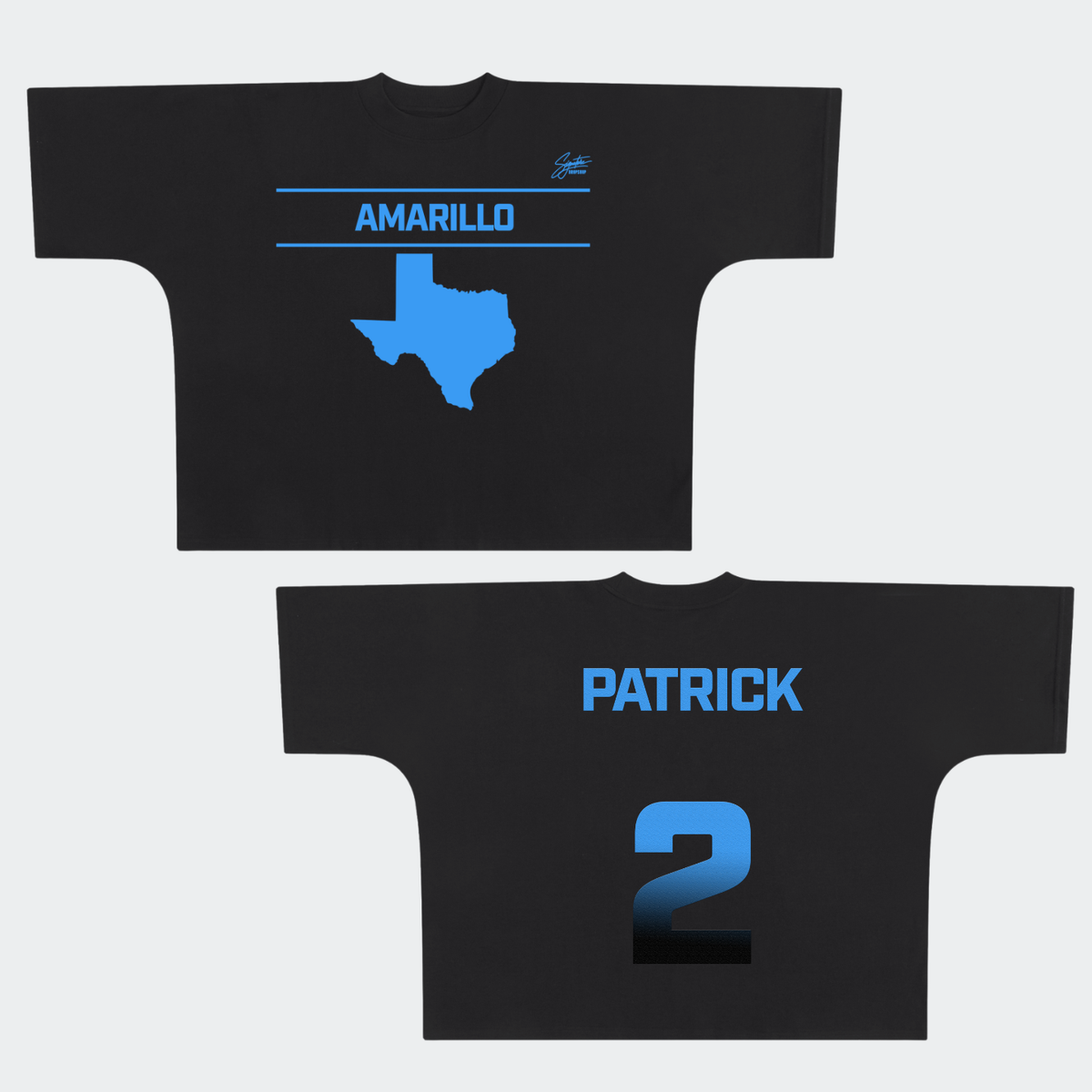 Patrick Perea Premium Drop Shoulder/Boxy Tee