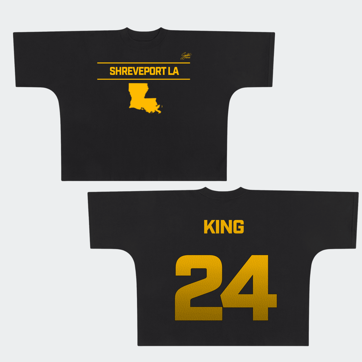 JaTreyviel King Premium Drop Shoulder/Boxy Tee