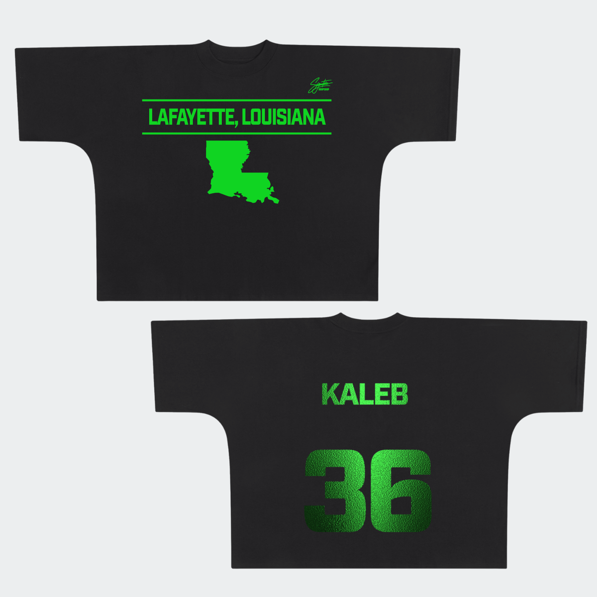 Kaleb Daniels Premium Drop Shoulder/Boxy Tee