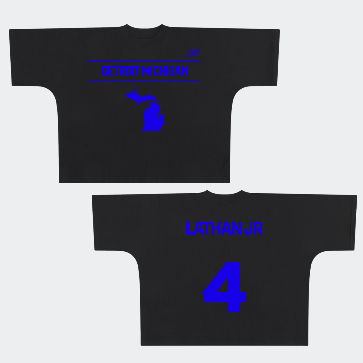 Nathaniel Lathan Jr Premium Drop Shoulder/Boxy Tee