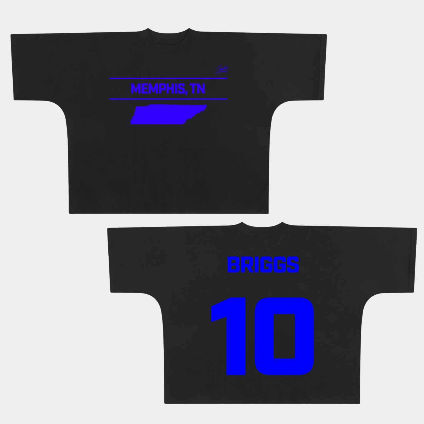 DeUndre Briggs Premium Drop Shoulder/Boxy Tee