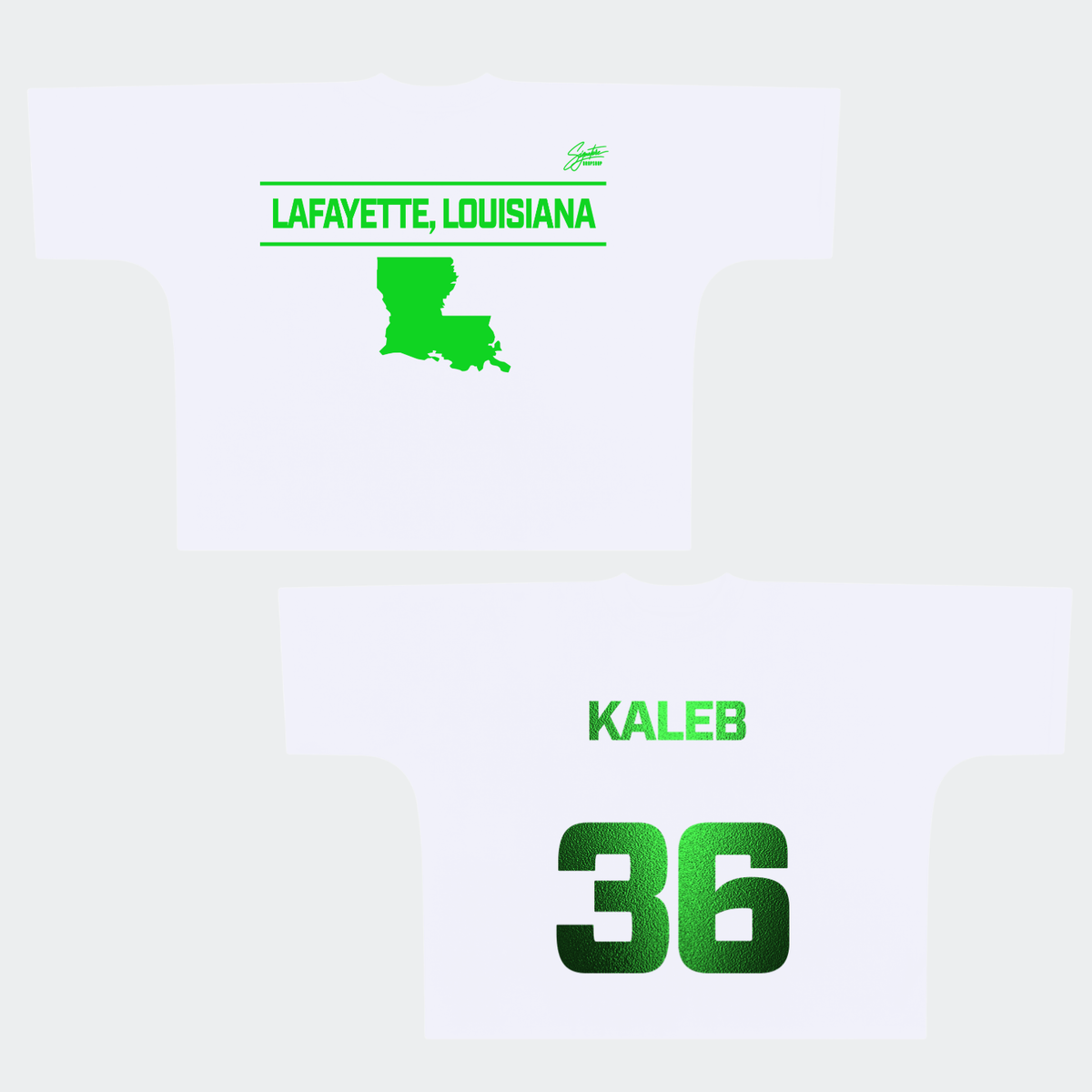 Kaleb Daniels Premium Drop Shoulder/Boxy Tee