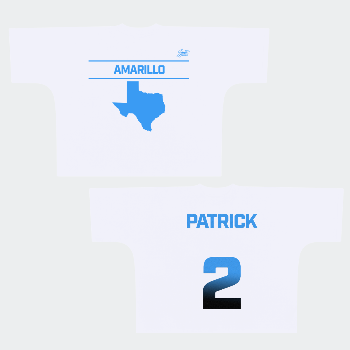 Patrick Perea Premium Drop Shoulder/Boxy Tee