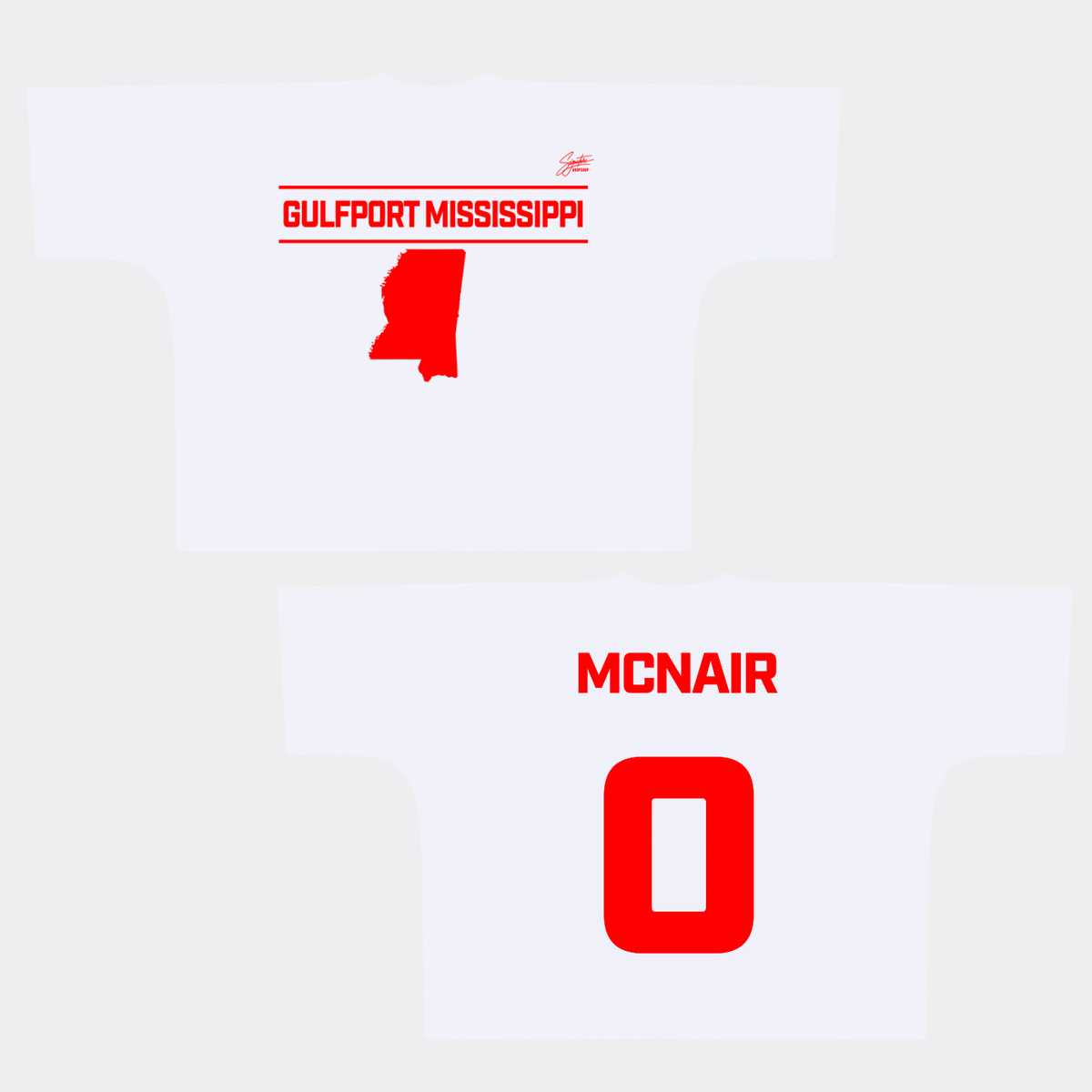 Jeremiah McNair Premium Drop Shoulder/Boxy Tee