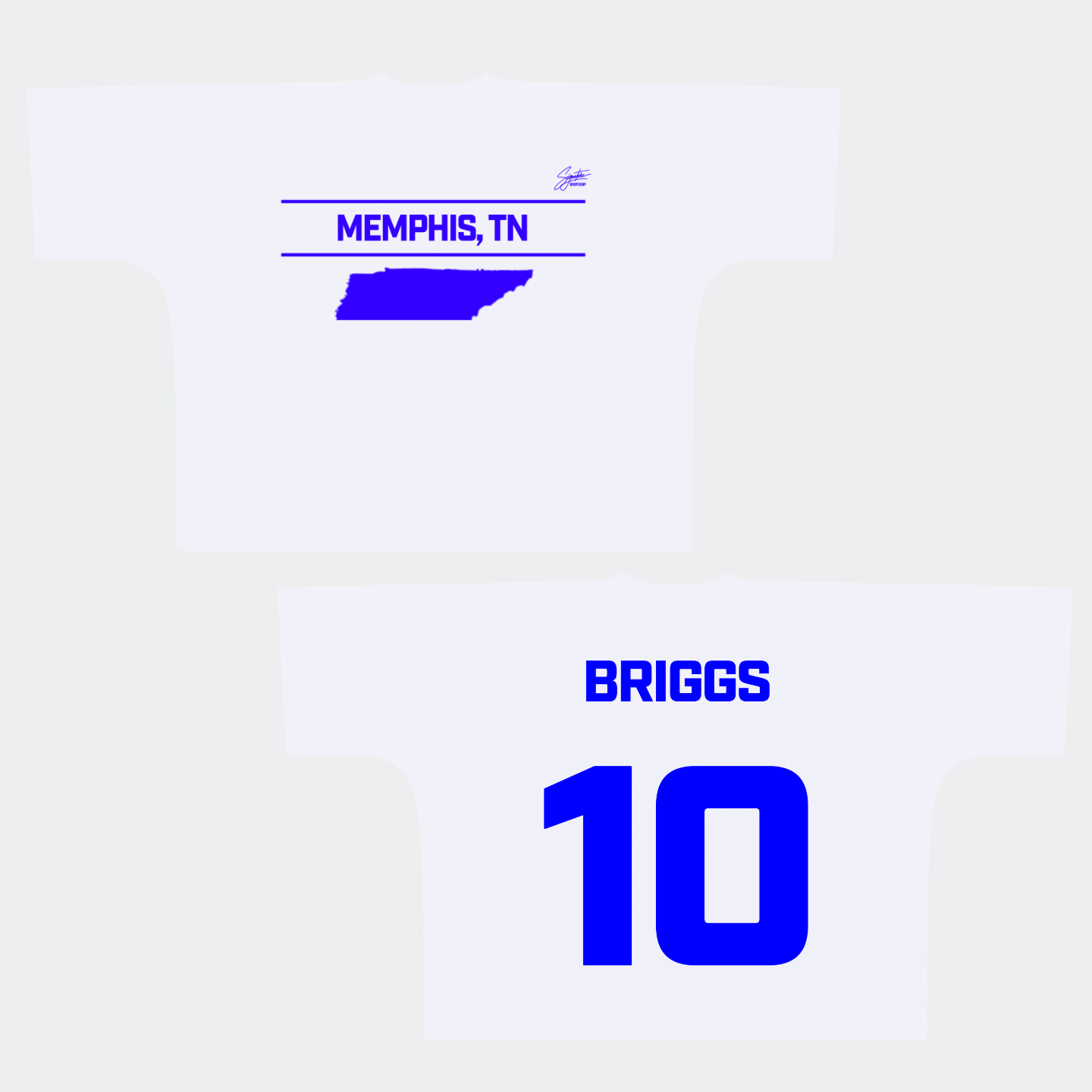 DeUndre Briggs Premium Drop Shoulder/Boxy Tee