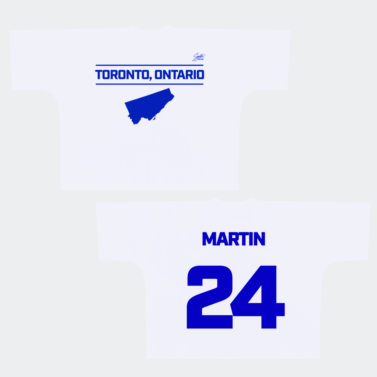 Omarion Martin Premium Drop Shoulder/Boxy Tee