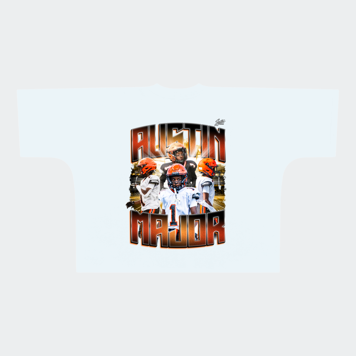 Austin Major Premium Drop Shoulder/Boxy Tee