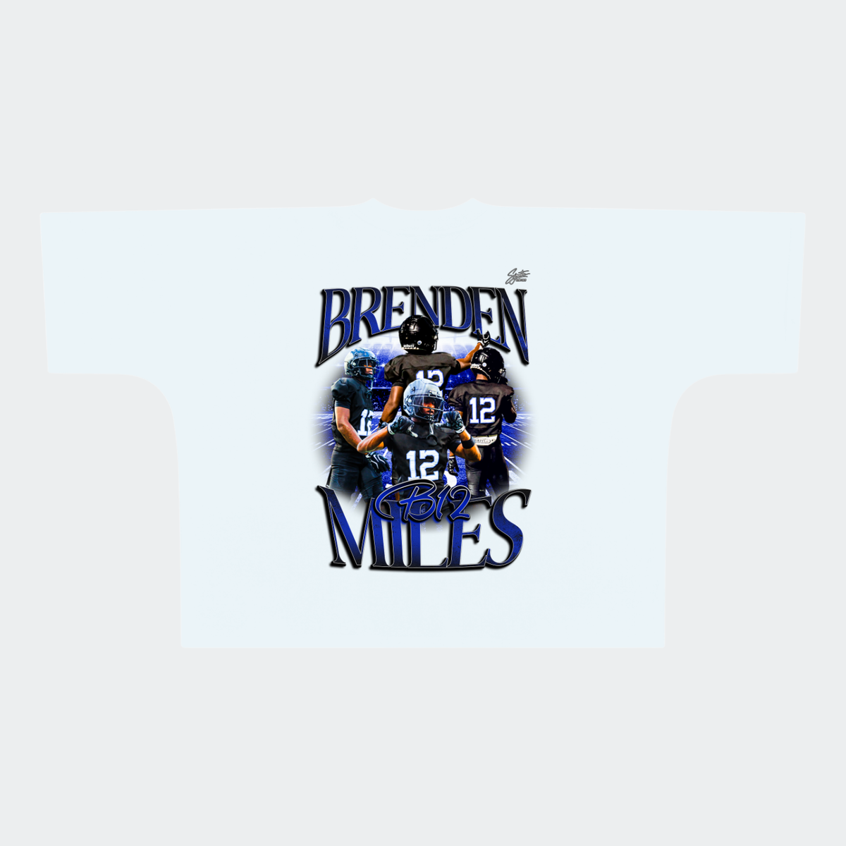 Brenden Miles Premium Drop Shoulder/Boxy Tee