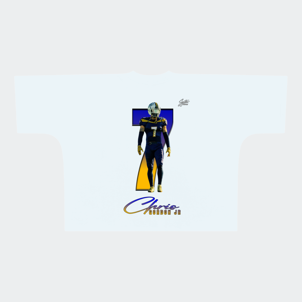 Chris Gordon Jr Premium Drop Shoulder/Boxy Tee