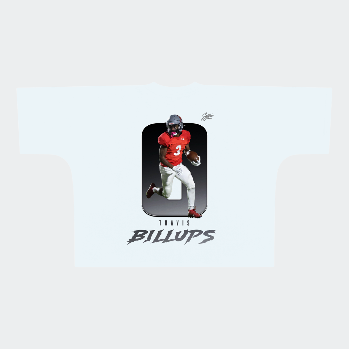 Travis Billups Premium Drop Shoulder/Boxy Tee