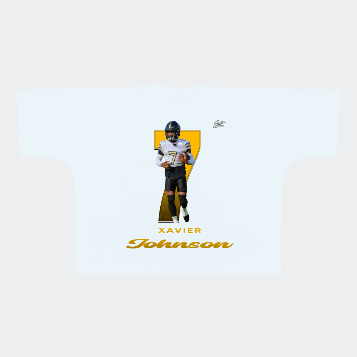 Xavier Johnson Premium Drop Shoulder/Boxy Tee