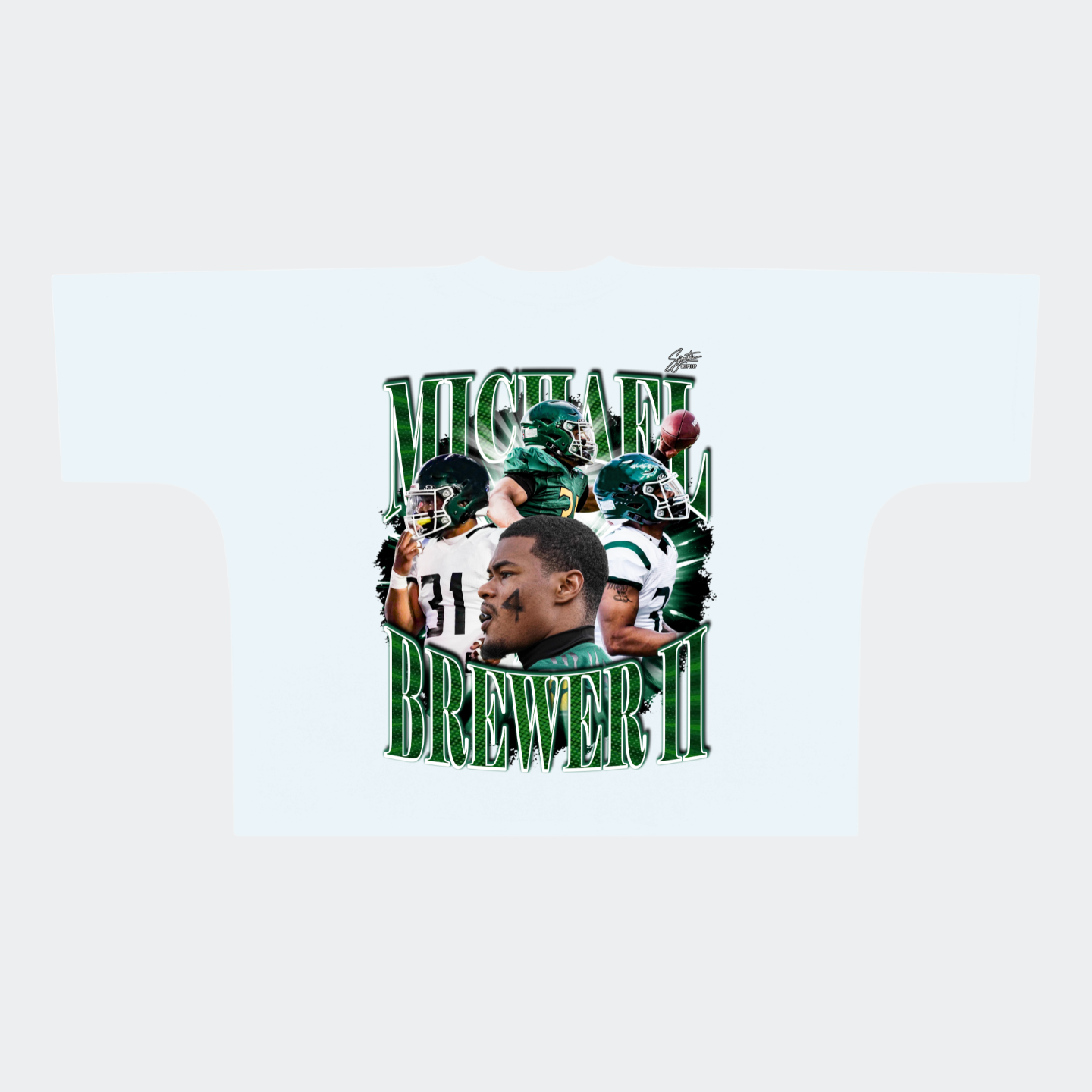 Michael Brewer II Premium Drop Shoulder/Boxy Tee