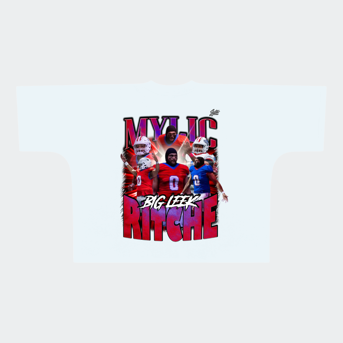 Mylic Ritche Premium Drop Shoulder/Boxy Tee