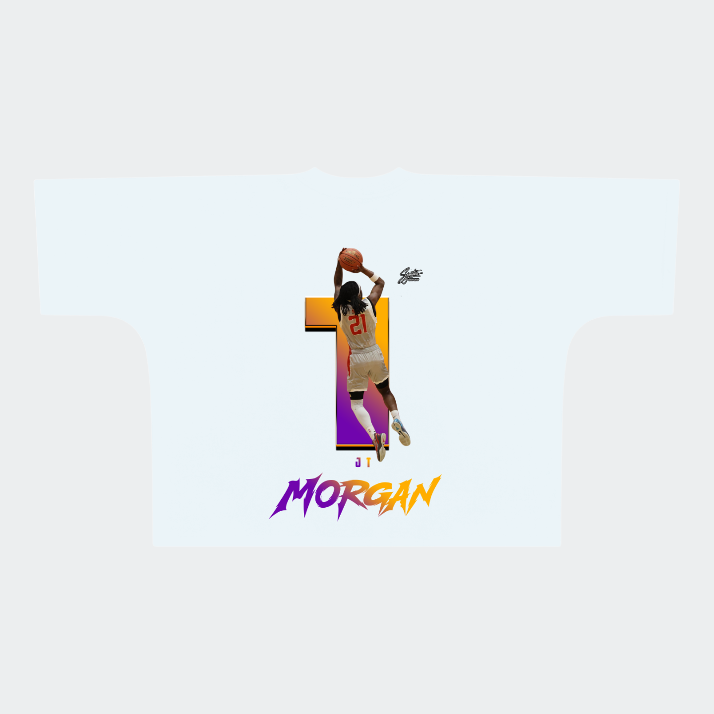 Jt Morgan Premium Drop Shoulder/Boxy Tee