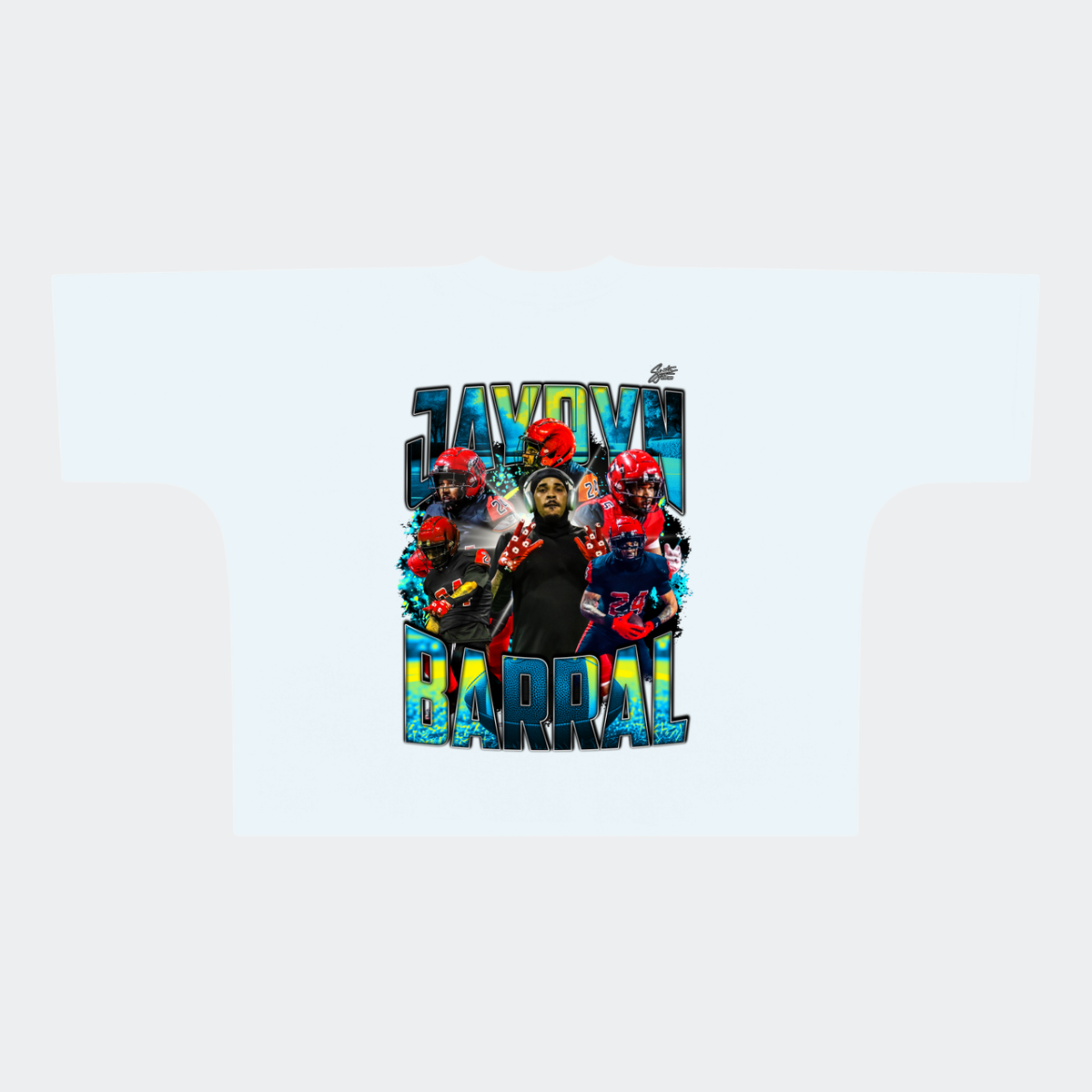 Jaydyn Barral Premium Drop Shoulder/Boxy Tee