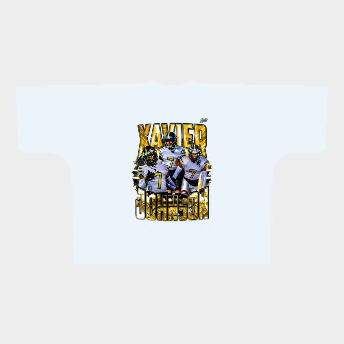 Xavier Johnson Premium Drop Shoulder/Boxy Tee