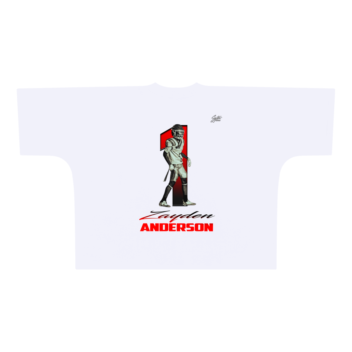 Zayden Anderson Premium Drop Shoulder/Boxy Tee