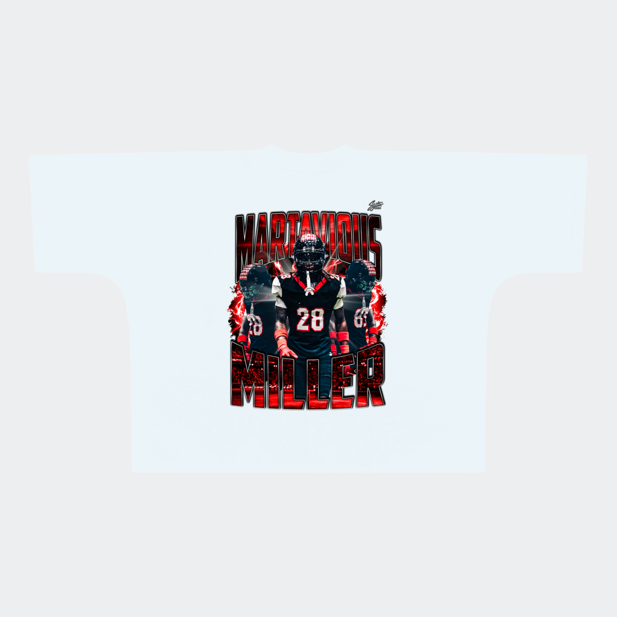 Martavious Miller Premium Drop Shoulder/Boxy Tee