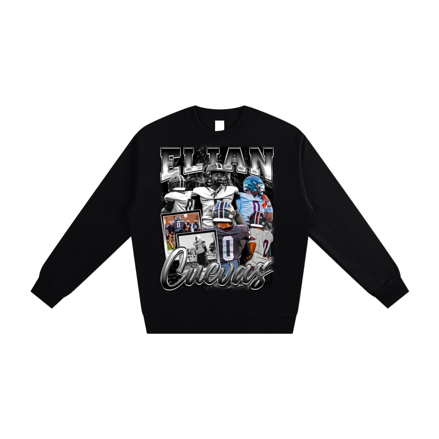 Elian Cuevas Oversized Long Sleeve Tee