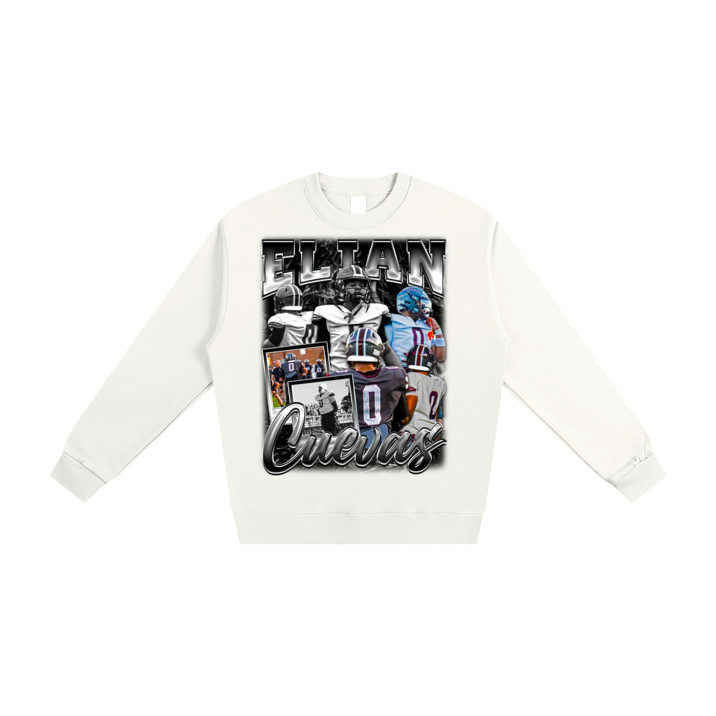 Elian Cuevas Oversized Long Sleeve Tee