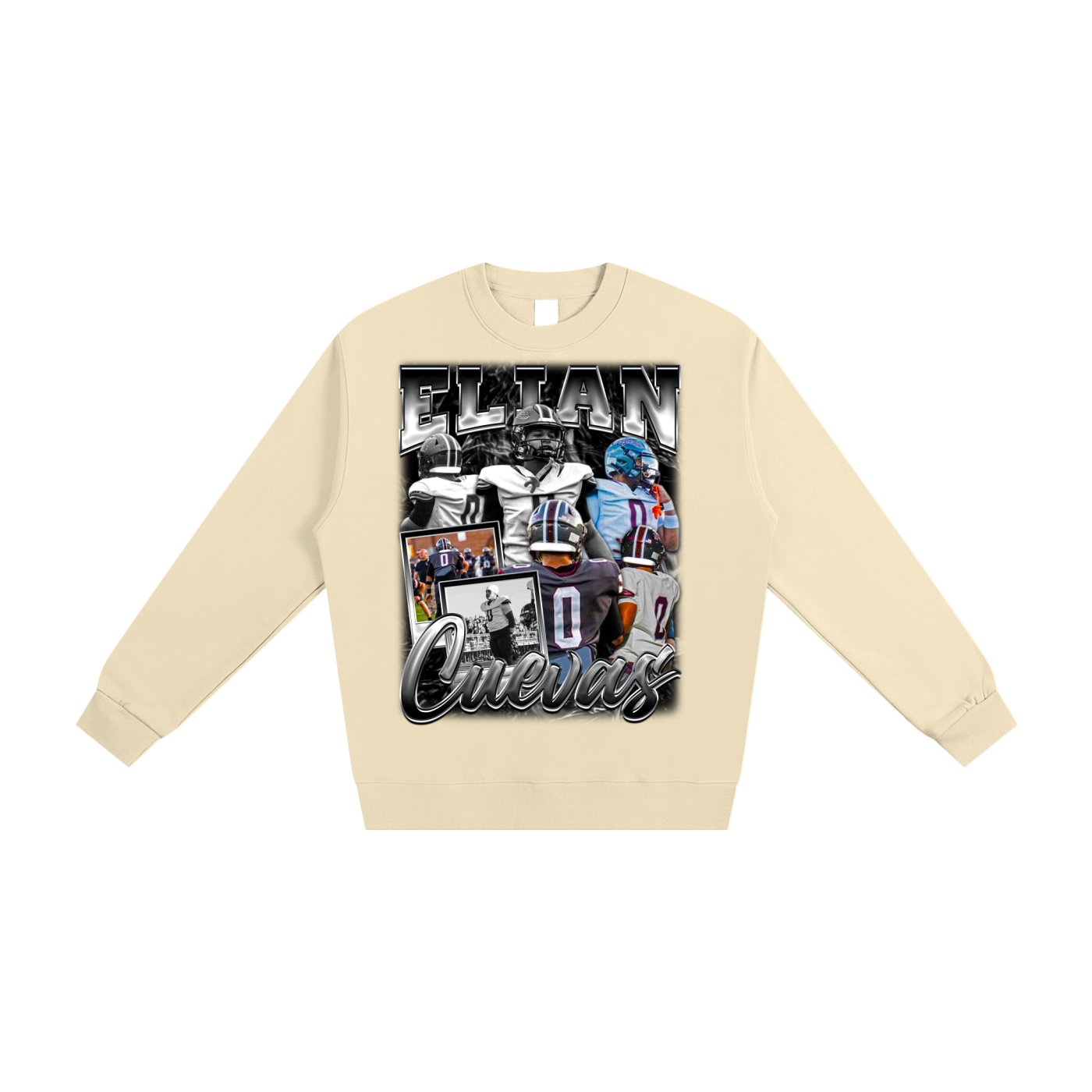 Elian Cuevas Oversized Long Sleeve Tee