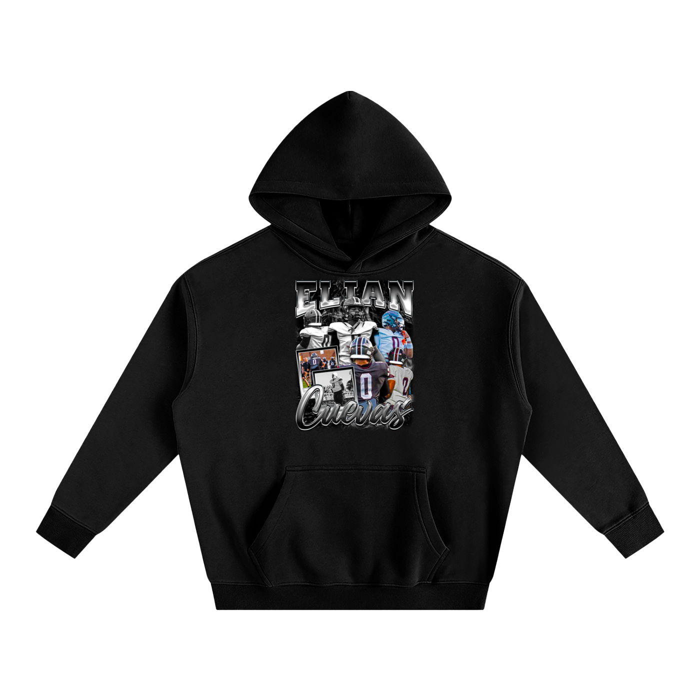 Elian Cuevas Oversize Fleeced Hoodie
