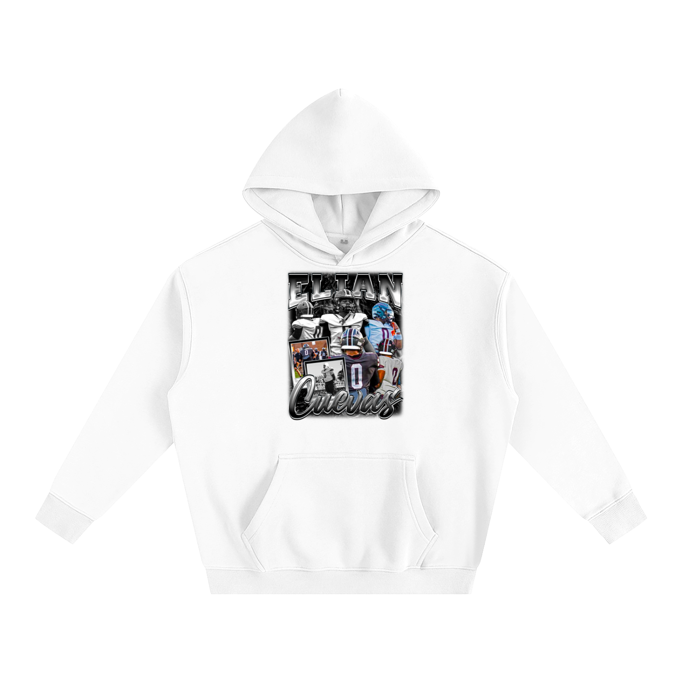 Elian Cuevas Oversize Fleeced Hoodie