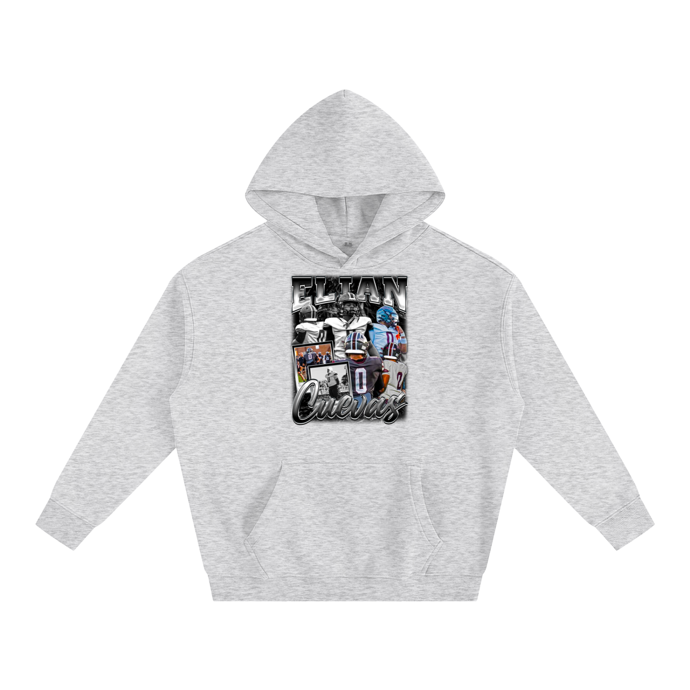 Elian Cuevas Oversize Fleeced Hoodie