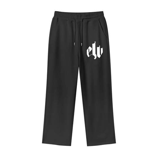 Elvis Arias Straight Wide Leg Sweatpants
