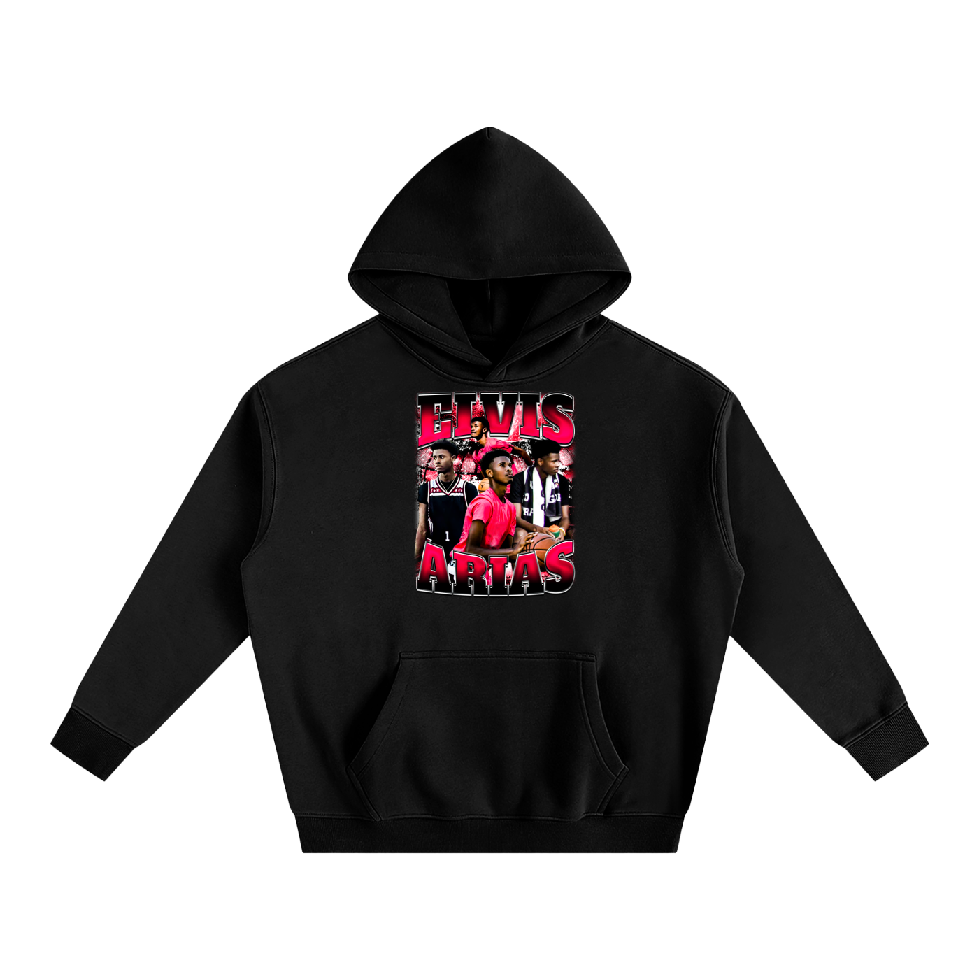 Elvis Arias Oversize Fleeced Hoodie