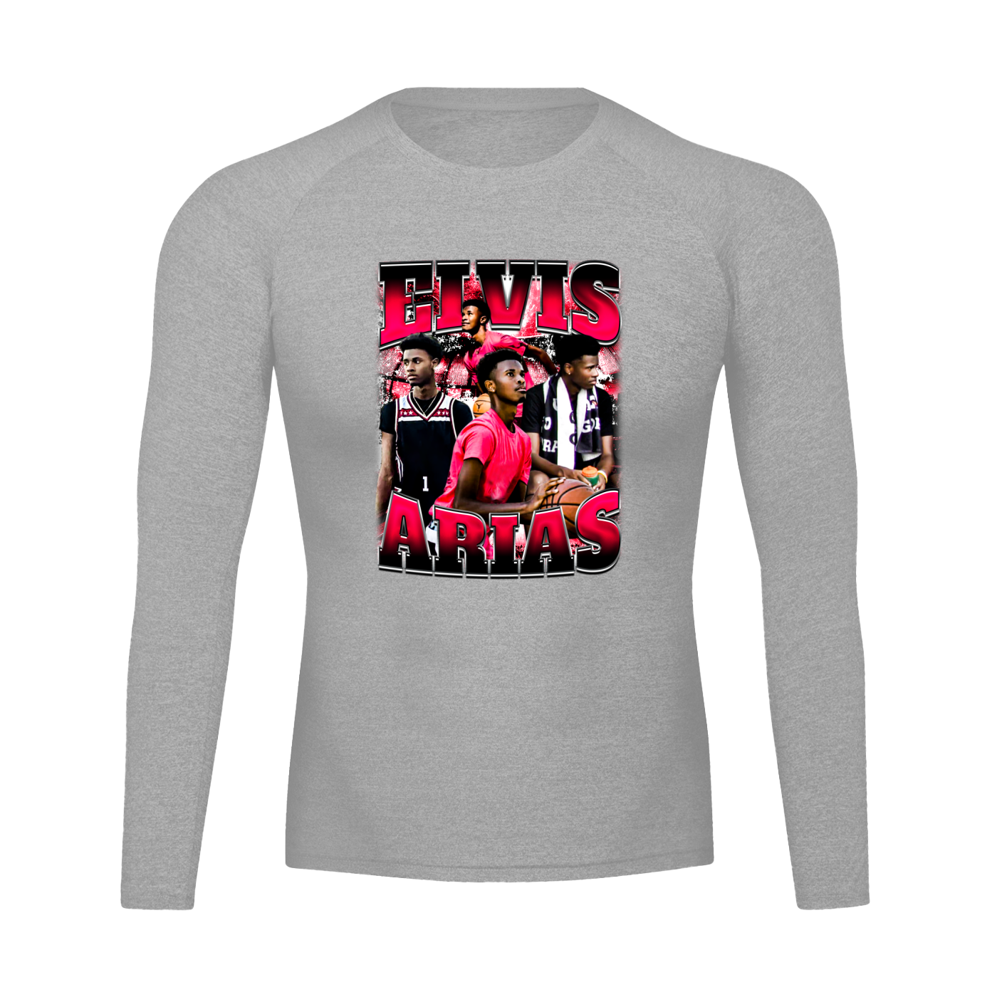 Elvis Arias Premium Performance Long Sleeve Tee