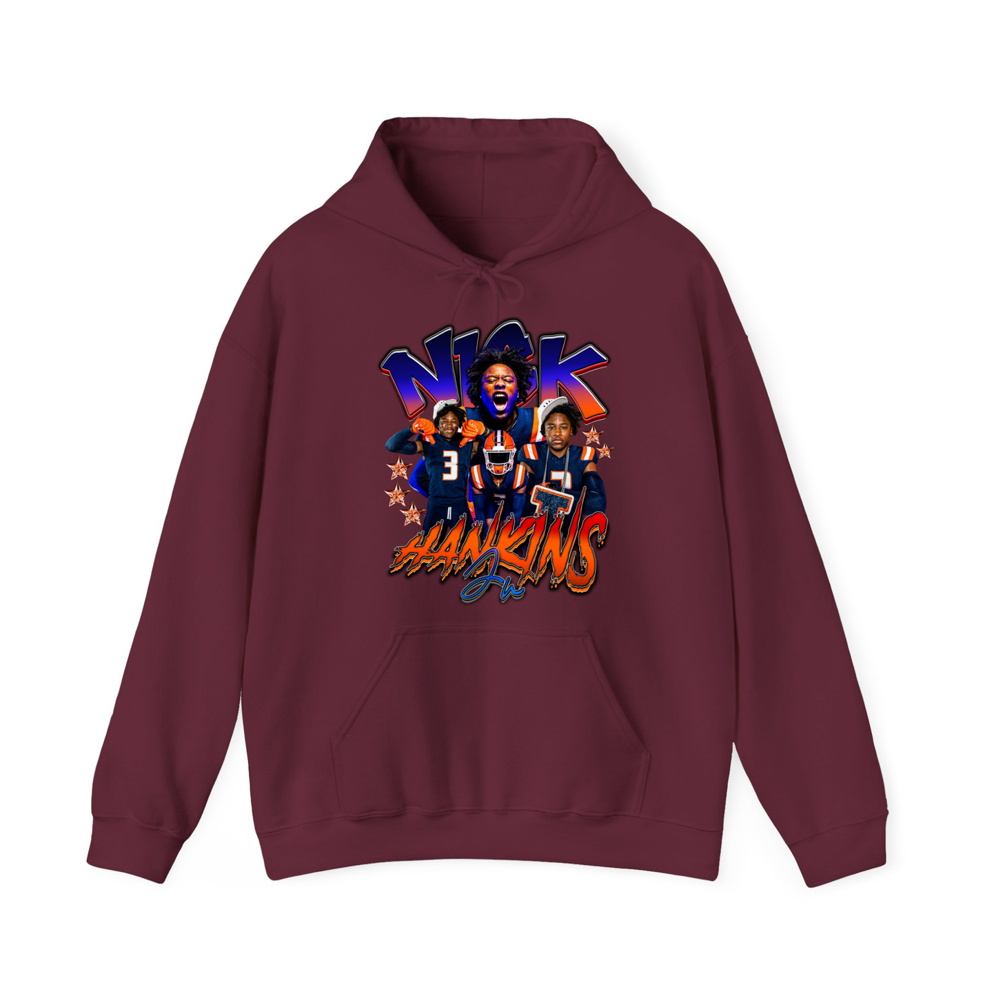 Nick Hankins Jr Oversize Fleeced Hoodie