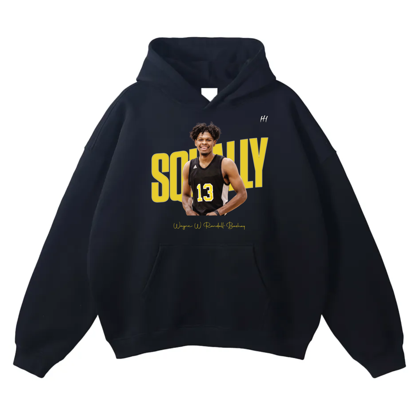 Wayne Randall Oversize Fleeced Hoodie