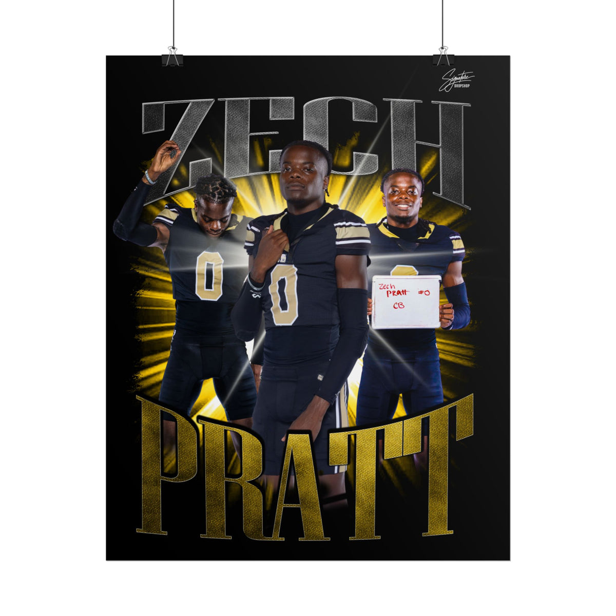 Zech Pratt Poster