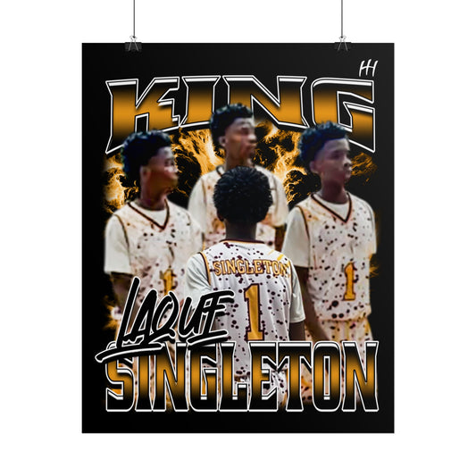 King Singleton Poster - 16″ x 20″
