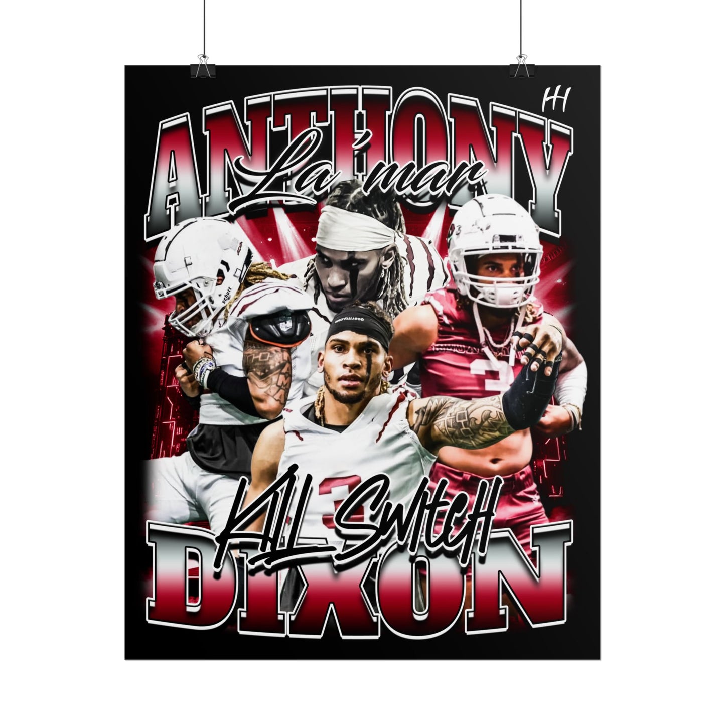 Anthony La'Mar Dixon Poster - 16″ x 20″