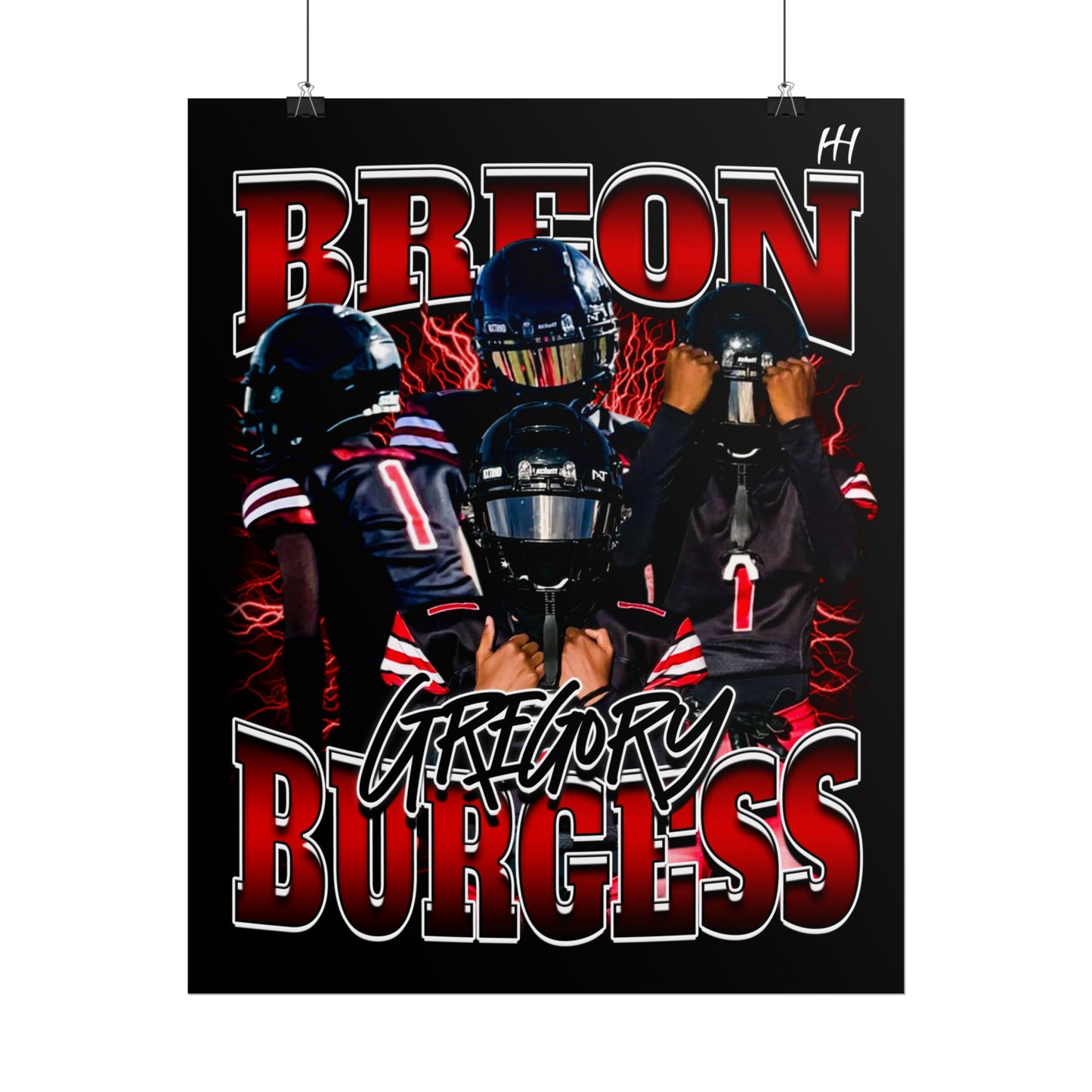 Breon Gregory Burgess Poster - 16″ x 20″