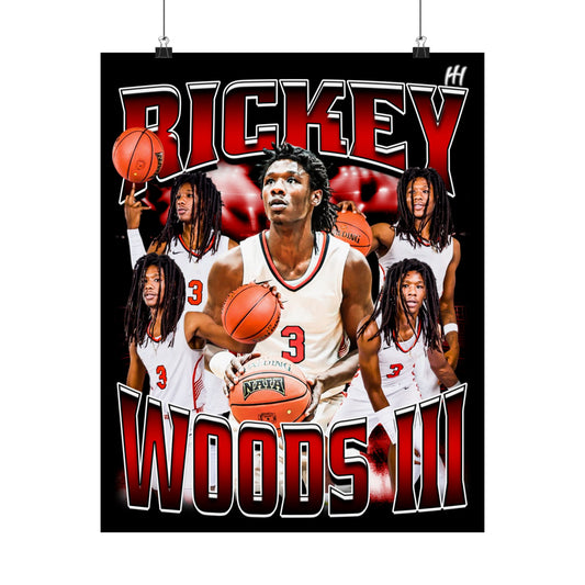 Rickey Woods III Poster - 16″ x 20″